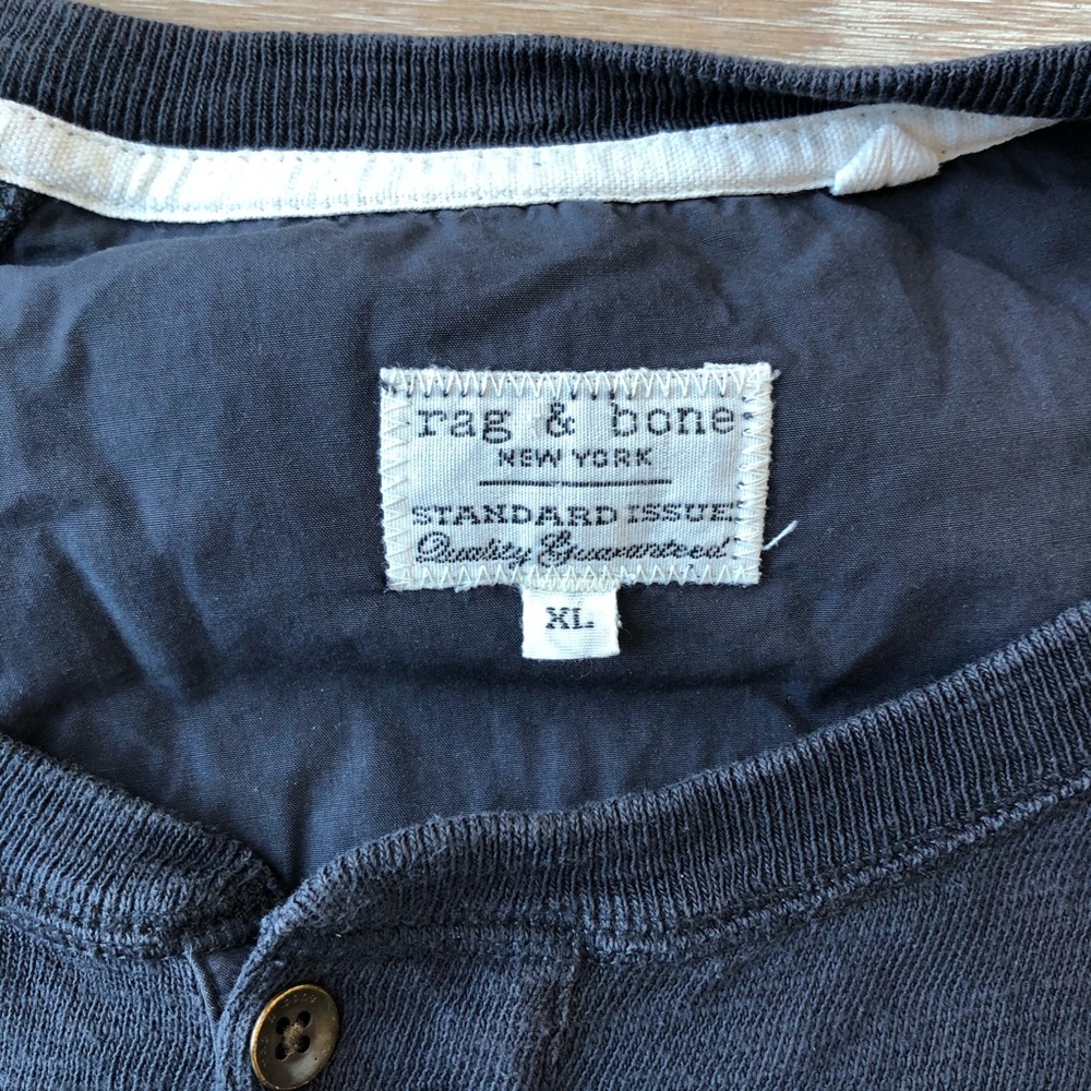 rag & bone Henley - XL - Picture 3 of 4